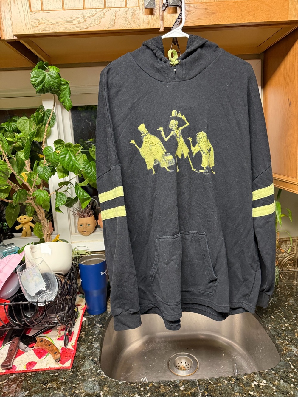 Disney X Our Universe Haunted Mansion pull over sweatshirt